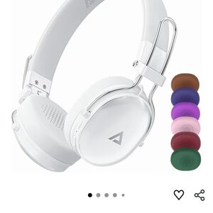 White On-Ear Headphones